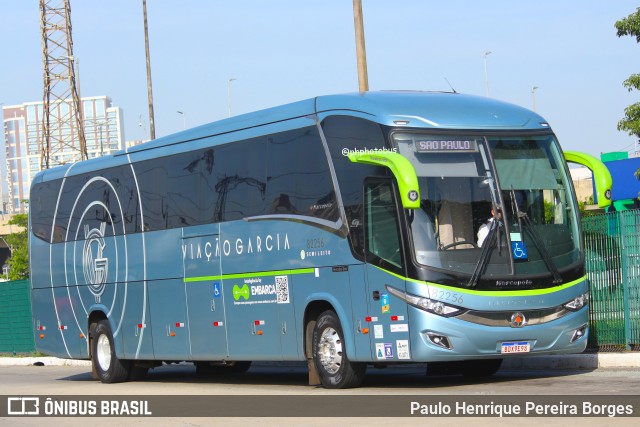 Viação Garcia 82256 na cidade de São Paulo, São Paulo, Brasil, por Paulo Henrique Pereira Borges. ID da foto: 12054712.