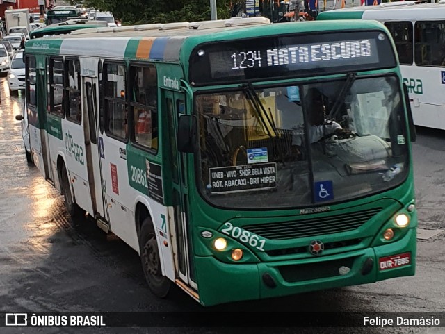 OT Trans - Ótima Salvador Transportes 20861 na cidade de Salvador, Bahia, Brasil, por Felipe Damásio. Número da foto: #12057311.