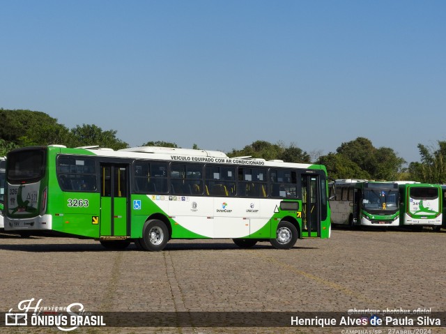 VB Transportes e Turismo 3263 na cidade de Campinas, São Paulo, Brasil, por Henrique Alves de Paula Silva. Número da foto: #12057937.