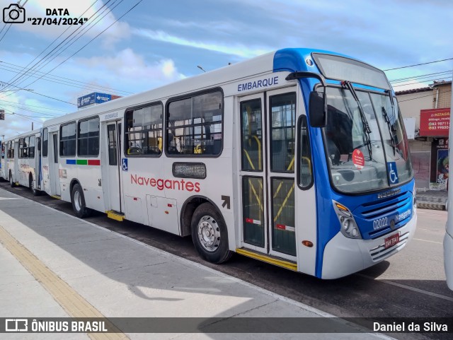 Consórcio Navegantes - 02 > Viação São Jorge > Transurb Transporte Urbano 02022 na cidade de João Pessoa, Paraíba, Brasil, por Daniel da Silva. Número da foto: #12057507.