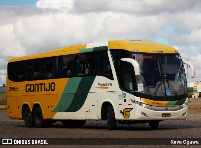 Empresa Gontijo de Transportes 21465 na cidade de Vitória da Conquista, Bahia, Brasil, por Rava Ogawa. Número da foto: #12056421.