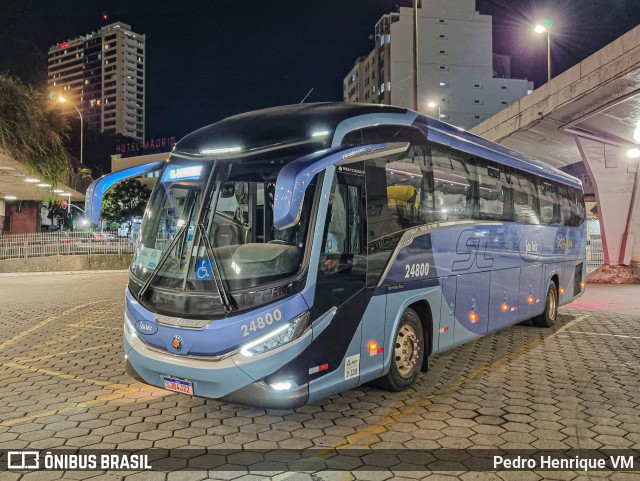 Viação São Luiz 24800 na cidade de Belo Horizonte, Minas Gerais, Brasil, por Pedro Henrique VM. Número da foto: #12056365.
