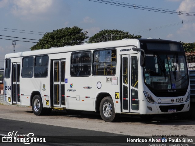 VB Transportes e Turismo 1504 na cidade de Campinas, São Paulo, Brasil, por Henrique Alves de Paula Silva. Número da foto: #12057856.