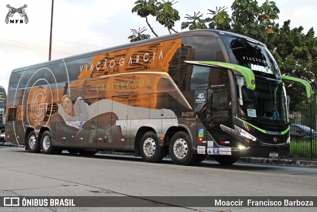 Viação Garcia 86079 na cidade de São Paulo, São Paulo, Brasil, por Moaccir  Francisco Barboza. Número da foto: #12057350.