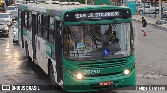 OT Trans - Ótima Salvador Transportes 20750 na cidade de Salvador, Bahia, Brasil, por Felipe Damásio. Número da foto: #12057314.