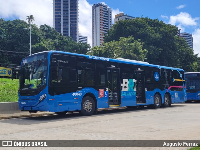 BRT Salvador 40049 na cidade de Salvador, Bahia, Brasil, por Augusto Ferraz. Número da foto: #12055894.