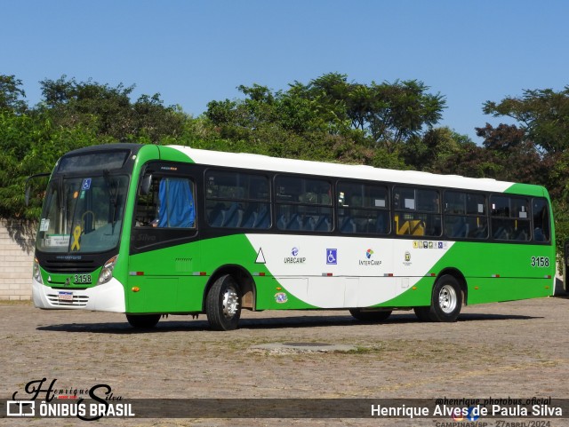 VB Transportes e Turismo 3158 na cidade de Campinas, São Paulo, Brasil, por Henrique Alves de Paula Silva. Número da foto: #12057966.