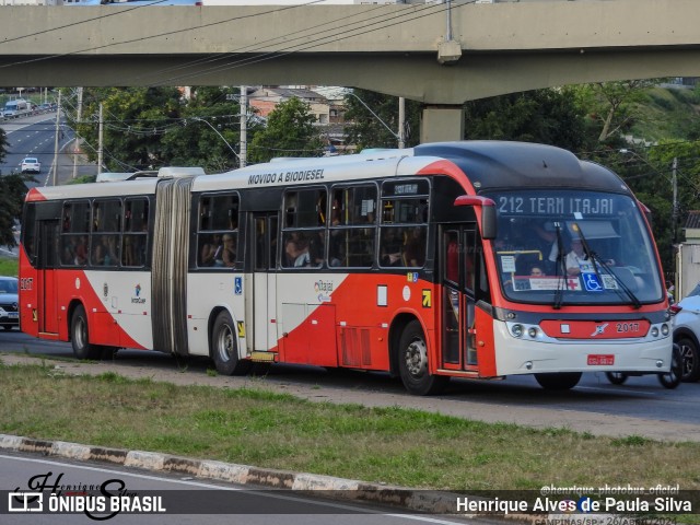 Itajaí Transportes Coletivos 2017 na cidade de Campinas, São Paulo, Brasil, por Henrique Alves de Paula Silva. Número da foto: #12057853.