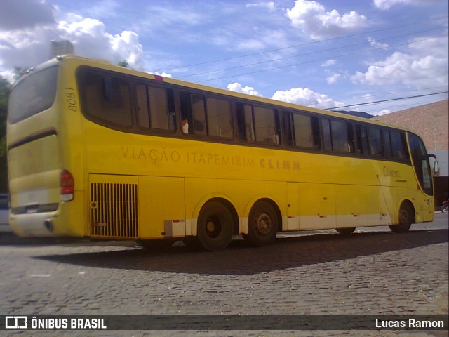 Viação Itapemirim 8081 na cidade de Serra Talhada, Pernambuco, Brasil, por Lucas Ramon. Número da foto: #12056415.