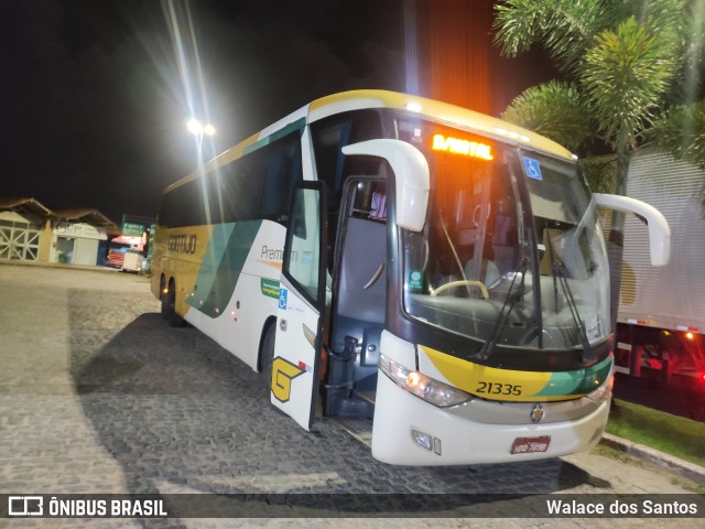 Empresa Gontijo de Transportes 21335 na cidade de Escada, Pernambuco, Brasil, por Walace dos Santos. Número da foto: #12056248.