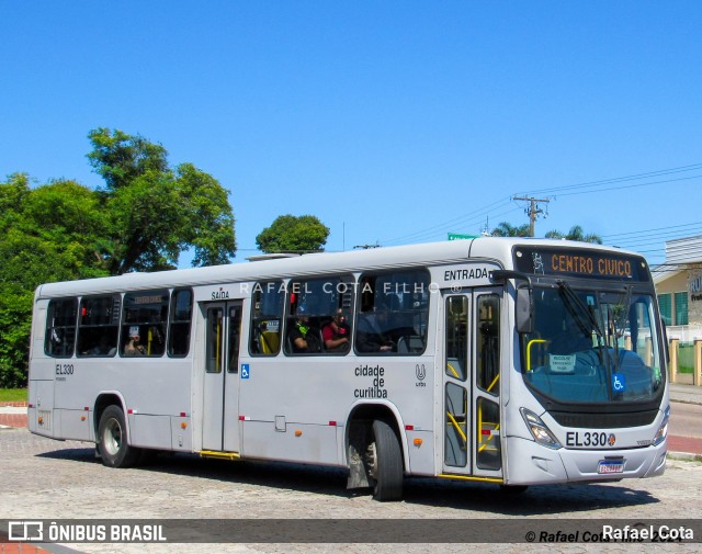 Auto Viação São José dos Pinhais EL330 na cidade de Curitiba, Paraná, Brasil, por Rafael Cota. Número da foto: #12056255.