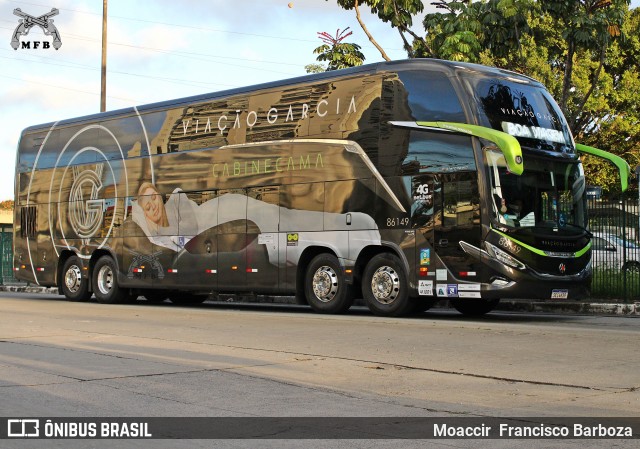 Viação Garcia 86149 na cidade de São Paulo, São Paulo, Brasil, por Moaccir  Francisco Barboza. Número da foto: #12057405.