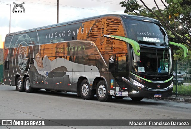 Viação Garcia 86079 na cidade de São Paulo, São Paulo, Brasil, por Moaccir  Francisco Barboza. Número da foto: #12057339.