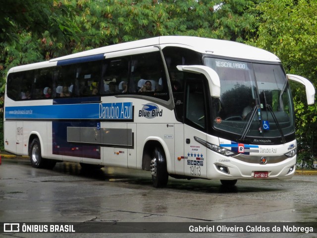 VIDA - Viação Danúbio Azul 19013 na cidade de São Paulo, São Paulo, Brasil, por Gabriel Oliveira Caldas da Nobrega. Número da foto: #12055761.