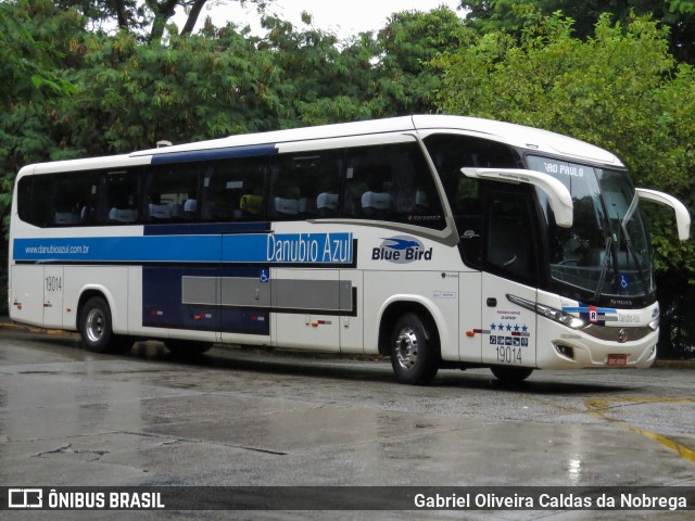 VIDA - Viação Danúbio Azul 19014 na cidade de São Paulo, São Paulo, Brasil, por Gabriel Oliveira Caldas da Nobrega. Número da foto: #12055763.