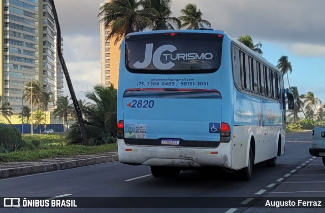 JC Turismo 2820 na cidade de Salvador, Bahia, Brasil, por Augusto Ferraz. Número da foto: #12058369.