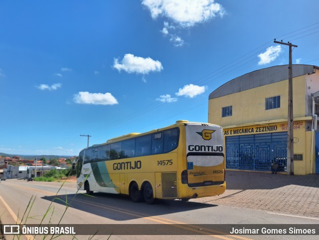 Empresa Gontijo de Transportes 14575 na cidade de Turmalina, Minas Gerais, Brasil, por Josimar Gomes Simoes. Número da foto: #12059975.