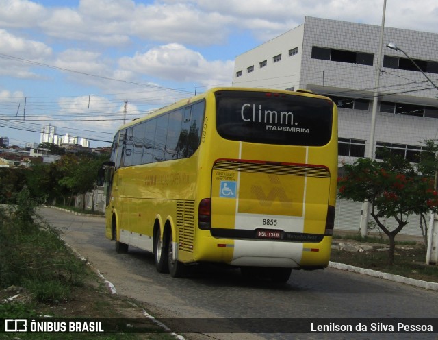 Viação Itapemirim 8855 na cidade de Caruaru, Pernambuco, Brasil, por Lenilson da Silva Pessoa. Número da foto: #12060249.