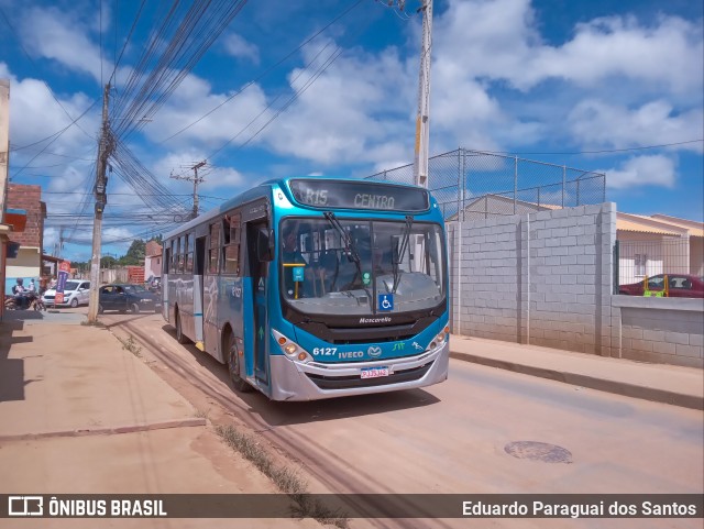 ATT - Atlântico Transportes e Turismo 6127 na cidade de Vitória da Conquista, Bahia, Brasil, por Eduardo Paraguai dos Santos. Número da foto: #12059953.