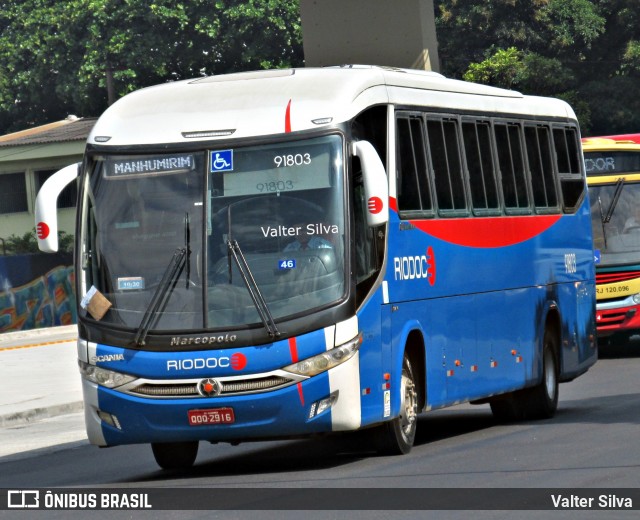 Viação Riodoce 91803 na cidade de Rio de Janeiro, Rio de Janeiro, Brasil, por Valter Silva. Número da foto: #12059331.