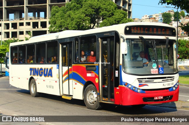 Transportadora Tinguá RJ 156.138 na cidade de Rio de Janeiro, Rio de Janeiro, Brasil, por Paulo Henrique Pereira Borges. Número da foto: #12060212.