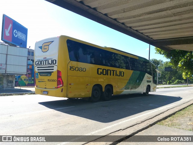 Empresa Gontijo de Transportes 15080 na cidade de Ipatinga, Minas Gerais, Brasil, por Celso ROTA381. Número da foto: #12060858.