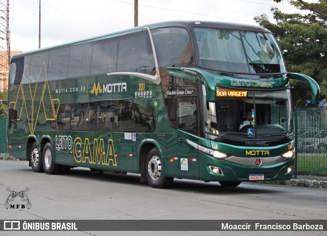 Viação Motta 231 na cidade de São Paulo, São Paulo, Brasil, por Moaccir  Francisco Barboza. Número da foto: #12059083.