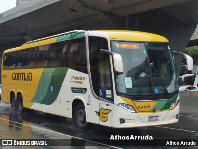 Empresa Gontijo de Transportes 15045 na cidade de Belo Horizonte, Minas Gerais, Brasil, por Athos Arruda. Número da foto: #12060431.