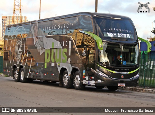 Viação Garcia 88049 na cidade de São Paulo, São Paulo, Brasil, por Moaccir  Francisco Barboza. Número da foto: #12059064.