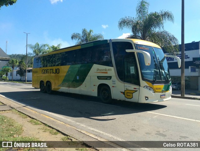 Empresa Gontijo de Transportes 15080 na cidade de Ipatinga, Minas Gerais, Brasil, por Celso ROTA381. Número da foto: #12060852.