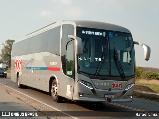 Auto Viação 1001 RJ 108.1219 na cidade de Itaboraí, Rio de Janeiro, Brasil, por Rafael Lima. Número da foto: #12059758.