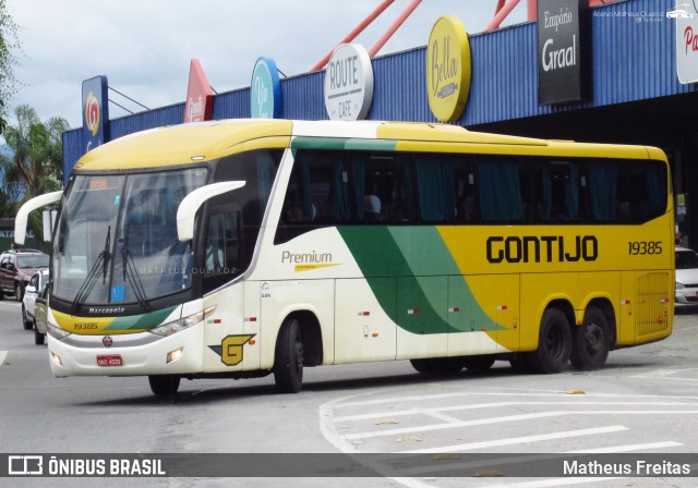 Empresa Gontijo de Transportes 19385 na cidade de Resende, Rio de Janeiro, Brasil, por Matheus Freitas. Número da foto: #12060432.