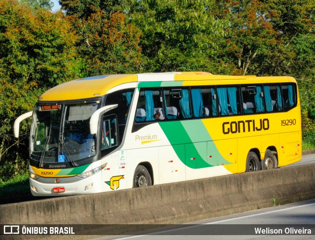 Empresa Gontijo de Transportes 19290 na cidade de Juiz de Fora, Minas Gerais, Brasil, por Welison Oliveira. Número da foto: #12059285.