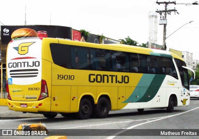 Empresa Gontijo de Transportes 19010 na cidade de Resende, Rio de Janeiro, Brasil, por Matheus Freitas. Número da foto: #12060414.