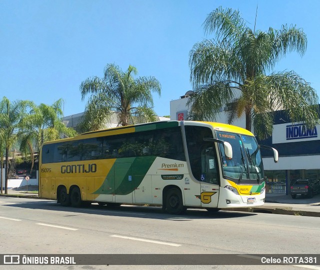Empresa Gontijo de Transportes 15075 na cidade de Ipatinga, Minas Gerais, Brasil, por Celso ROTA381. Número da foto: #12058667.