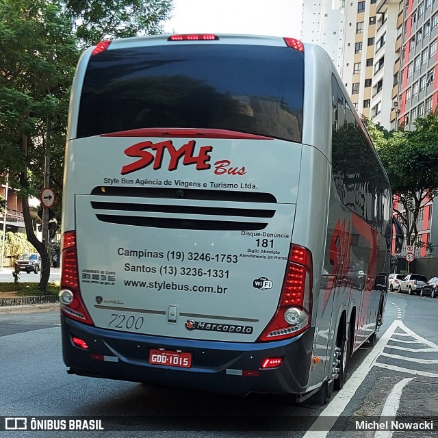 Style Bus 7200 na cidade de São Paulo, São Paulo, Brasil, por Michel Nowacki. Número da foto: #12059067.