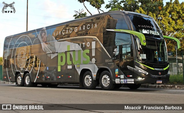 Viação Garcia 88049 na cidade de São Paulo, São Paulo, Brasil, por Moaccir  Francisco Barboza. Número da foto: #12059066.