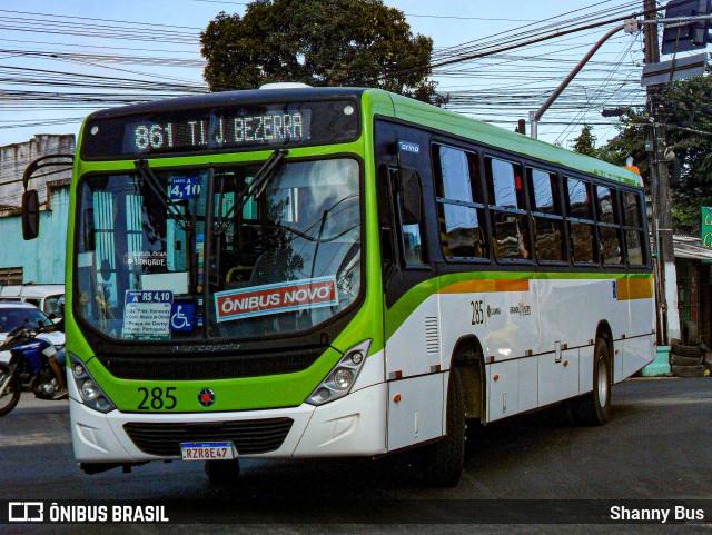 Rodoviária Caxangá 285 na cidade de Olinda, Pernambuco, Brasil, por Shanny Bus. Número da foto: #12060612.
