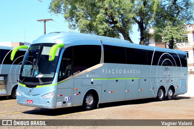 Viação Garcia 7809 na cidade de Foz do Iguaçu, Paraná, Brasil, por Vagner Valani. Número da foto: #12060156.