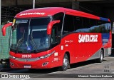 Viação Santa Cruz 29520 na cidade de São Paulo, São Paulo, Brasil, por Moaccir  Francisco Barboza. Número da foto: #:id.