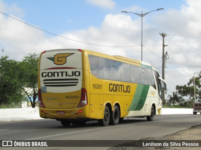 Empresa Gontijo de Transportes 19280 na cidade de Caruaru, Pernambuco, Brasil, por Lenilson da Silva Pessoa. ID da foto: 11992372.