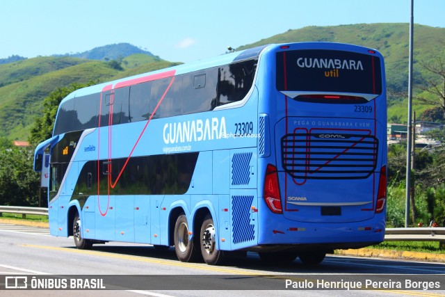 UTIL - União Transporte Interestadual de Luxo 23309 na cidade de Barra do Piraí, Rio de Janeiro, Brasil, por Paulo Henrique Pereira Borges. ID da foto: 11993017.