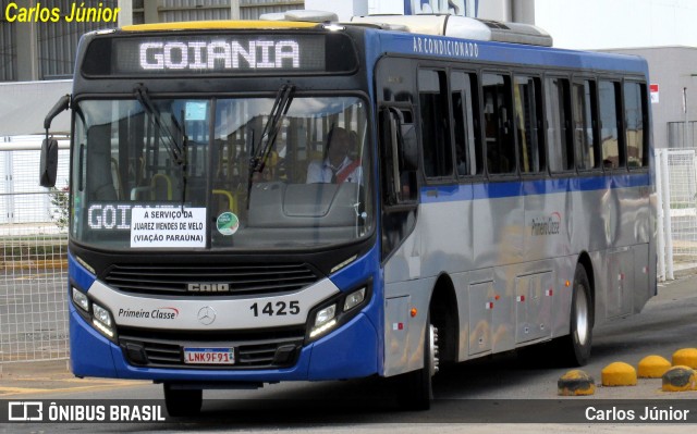 Primeira Classe Transportes 1425 na cidade de Goiânia, Goiás, Brasil, por Carlos Júnior. ID da foto: 11993336.