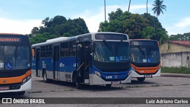 Itamaracá Transportes 1.475 na cidade de Igarassu, Pernambuco, Brasil, por Luiz Adriano Carlos. ID da foto: 11990874.