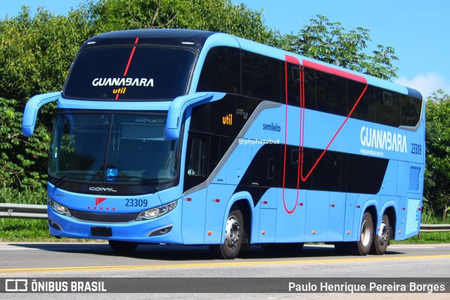 UTIL - União Transporte Interestadual de Luxo 23309 na cidade de Barra do Piraí, Rio de Janeiro, Brasil, por Paulo Henrique Pereira Borges. ID da foto: 11993015.