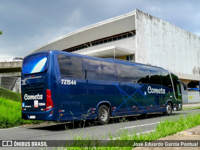 Viação Cometa 721544 na cidade de Campinas, São Paulo, Brasil, por José Eduardo Garcia Pontual. Número da foto: #11991327.