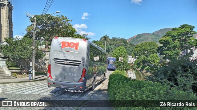 Auto Viação 1001 RJ 108.1121 na cidade de Petrópolis, Rio de Janeiro, Brasil, por Zé Ricardo Reis. ID da foto: 11991718.