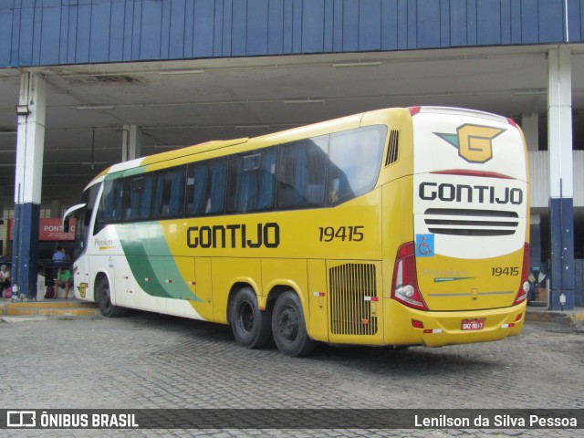 Empresa Gontijo de Transportes 19415 na cidade de Caruaru, Pernambuco, Brasil, por Lenilson da Silva Pessoa. Número da foto: #11992322.