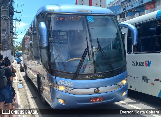 Viação Águia Branca 26380 na cidade de Vitória, Espírito Santo, Brasil, por Everton Costa Goltara. Número da foto: #11990840.