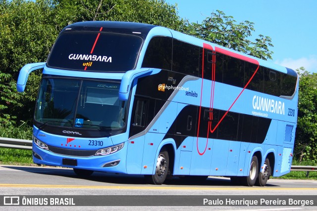 UTIL - União Transporte Interestadual de Luxo 23310 na cidade de Barra do Piraí, Rio de Janeiro, Brasil, por Paulo Henrique Pereira Borges. Número da foto: #11993020.